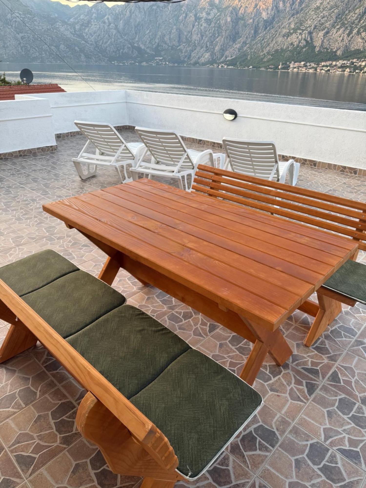 Alisa Sea View Apartment Prcanj Kotor Kültér fotó