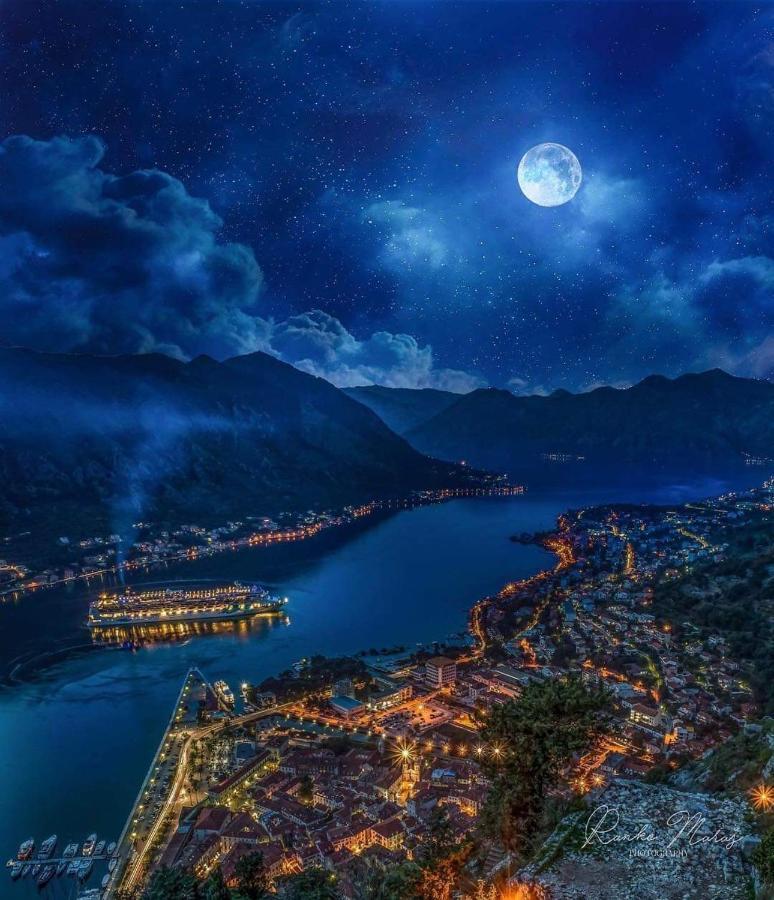 Alisa Sea View Apartment Prcanj Kotor Kültér fotó