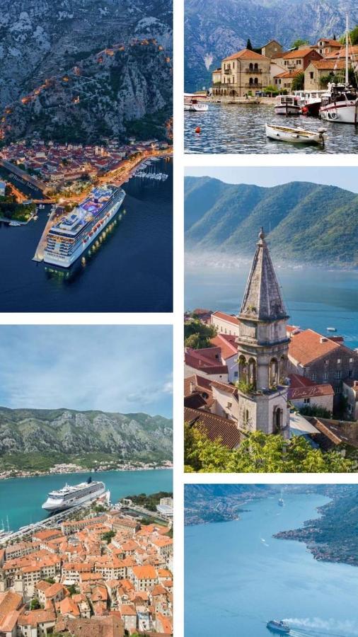 Alisa Sea View Apartment Prcanj Kotor Kültér fotó